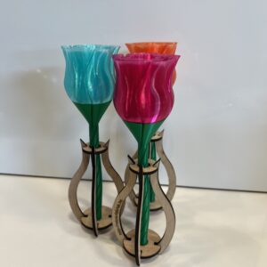 Bloem voor eeuwig boeket in vaas